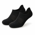 Chaussettes invisibles 39-42 en maille noire respirante pour chaussures basses